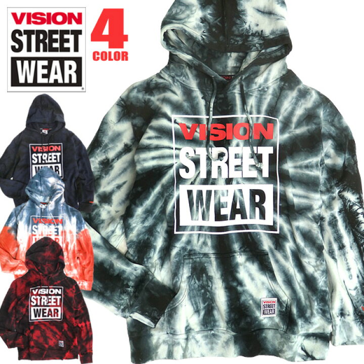楽天市場】VISION STREET WEAR パーカー ヴィジョンストリートウェア 