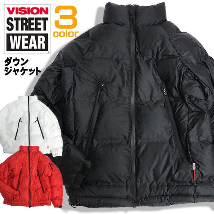 楽天市場】VISION ジャケット シームレス加工 中綿ジャケット メンズ 