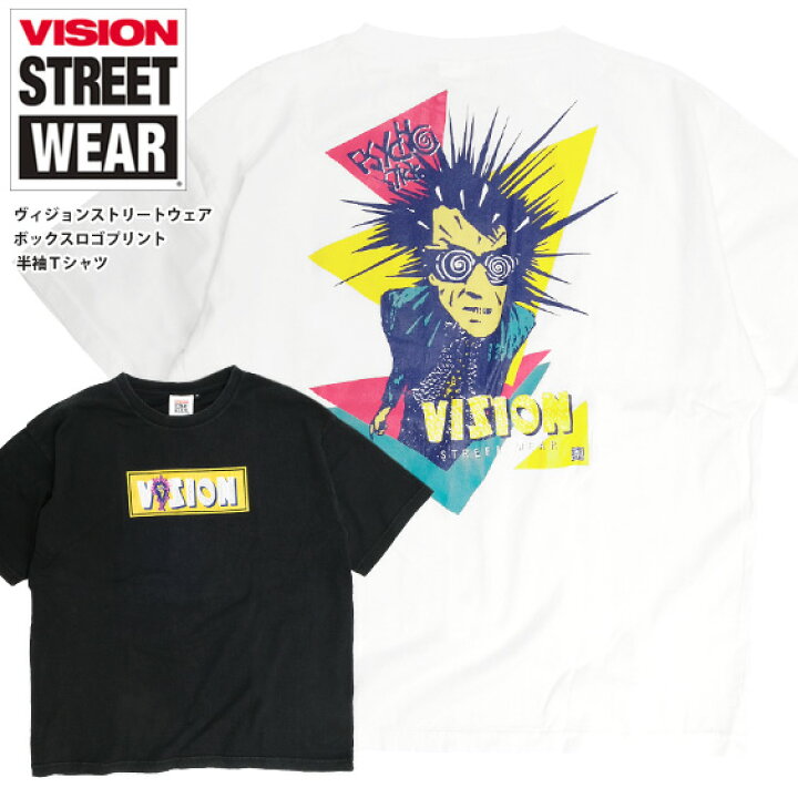 楽天市場】VISION Tシャツ ヴィジョンストリートウェア ボックスロゴ 