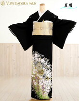 楽天市場】花 着物 黒の通販