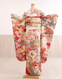 【レンタル】振袖 レンタル 成人式 結婚式 fb1436 結納 振り袖レンタル 食事会 フルセット 卒業式 着物レンタル 古典 レトロ モダン 春の成人式 前撮り かわいい おしゃれ 正絹 人気 幸せの振袖フォトブックプレゼント 白地に慶び絢爛華御所車