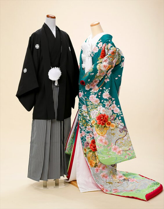 楽天市場】【レンタル】色打掛レンタル iu022 結婚式 花嫁 紋付セット 