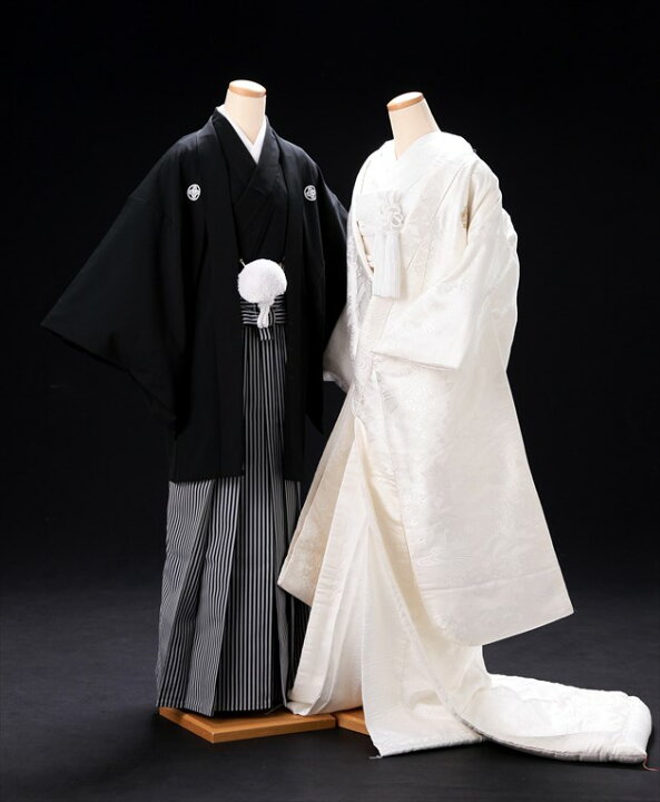 3F 【伝統美】白無垢 婚礼衣装 花嫁衣装 正絹 鶴 鳳凰 吉祥文様 色打掛 