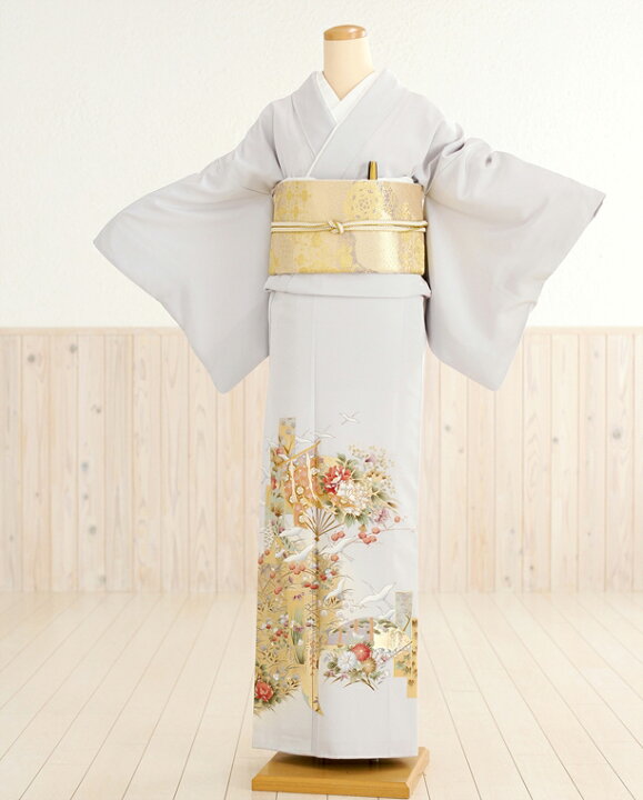 楽天市場 レンタル 色留袖 レンタル 結婚式 フルセット 色留め袖 着物レンタル 正絹 人気 女性着物 三つ紋 上品 親族 姉 妹 祖母 式典 表彰式 パーティー 食事会 It001 飛翔鶴に慶華の趣 貸衣裳 ぽえむ