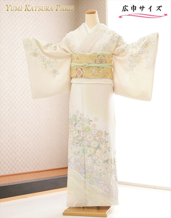 楽天市場】桂由美 広巾 大きいサイズ 訪問着レンタル hh1650 卒業式 母 