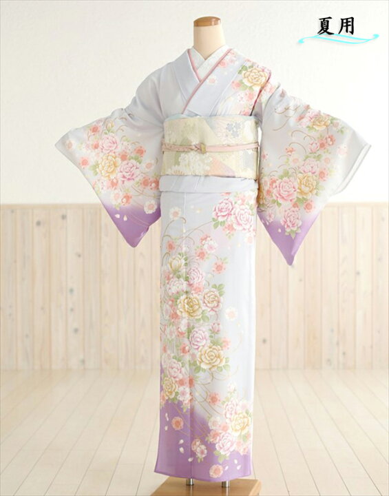 楽天市場】単衣 訪問着 sh1025 訪問着レンタル 結婚式 訪問着レンタル 