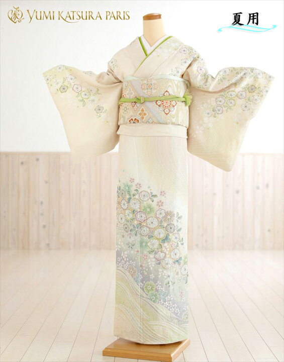 楽天市場】単衣 桂由美 訪問着レンタル 夏用 sh1103 着物レンタル フル