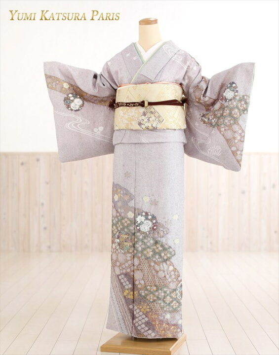 着物訪問着絞り刺繍入学式卒業式入園式 - 訪問着・付け下げ