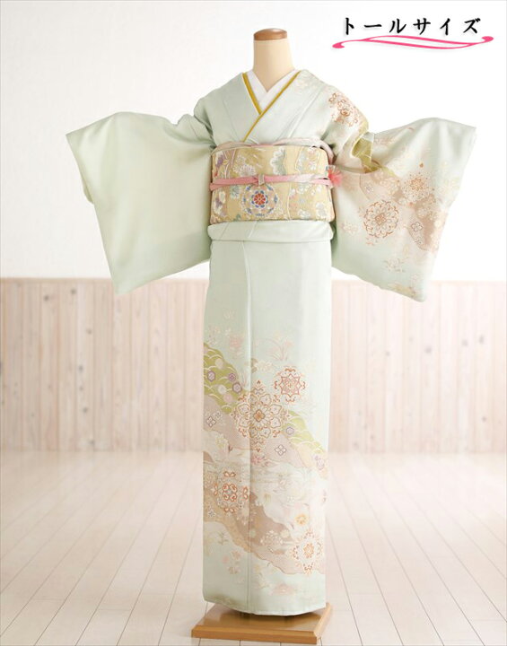 楽天市場 レンタル 訪問着レンタル 高身長対応 165cm 175cm トールサイズ Hw1408 卒業式 着物レンタル 母 入学式 結婚式 七五三 ママ フルセット お宮参り 753 卒園式 正絹 母親 Kimono 人気 粋 お茶会 Houmongi 高級 京友禅 淡緑に麗しの吉祥慶花 貸衣裳 ぽえむ