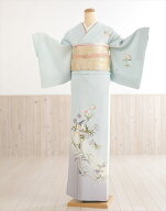 訪問着レンタル 卒業式 hw1505 着物レンタル 母 入学式 結婚式 七五三 ママ お宮参り 753 卒園式 正絹 母…