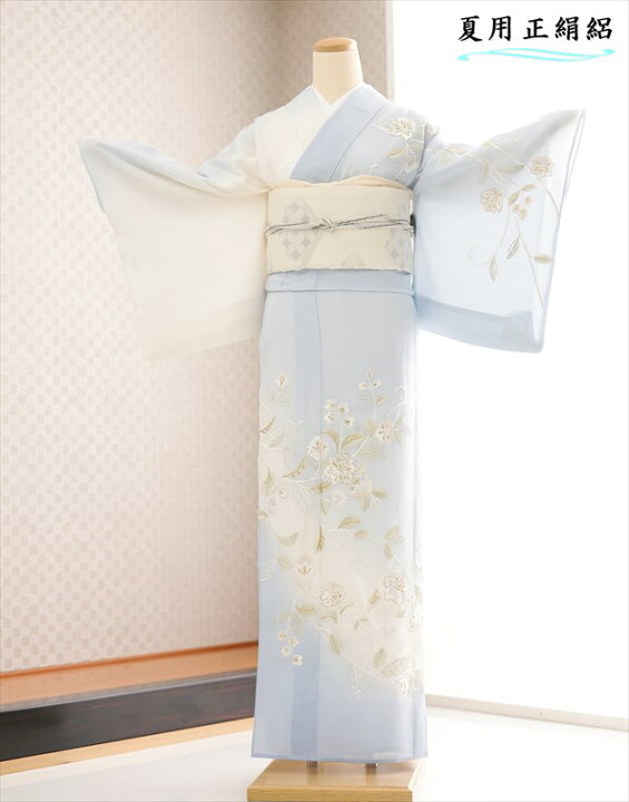 楽天市場】訪問着レンタル 絽 最高級プレミアム 正絹 sr5040 結婚式 夏 