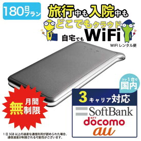 ポケットwifi レンタル 180日 無制限 即日発送 WiFi レンタルwifi レンタルWi-Fi wifiレンタル Wi-Fiレンタル ワイファイ レンタル docomo au ソフトバンク wi-fi ワイファイ 国内 ポケットWi-Fi ポケットワイファイ 入院 旅行 一時帰国 sim モバイルWiFi 6ヶ月 U2s