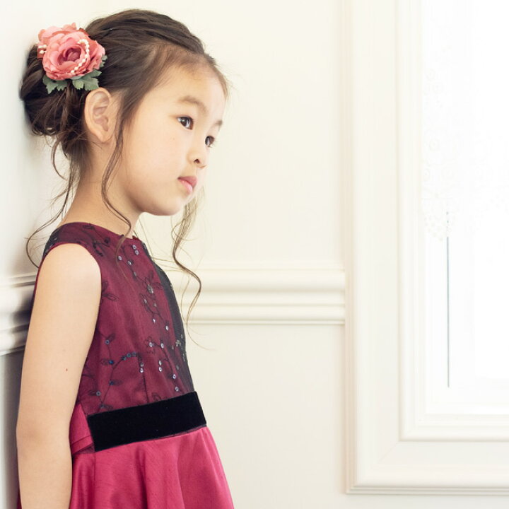 レンタル 子供ドレス 女児 キッズ 女の子用ベビーフォーマルドレス キッズドレス Pgl018 靴セット 結婚式 90サイズ 80 ピンク 70 日本製