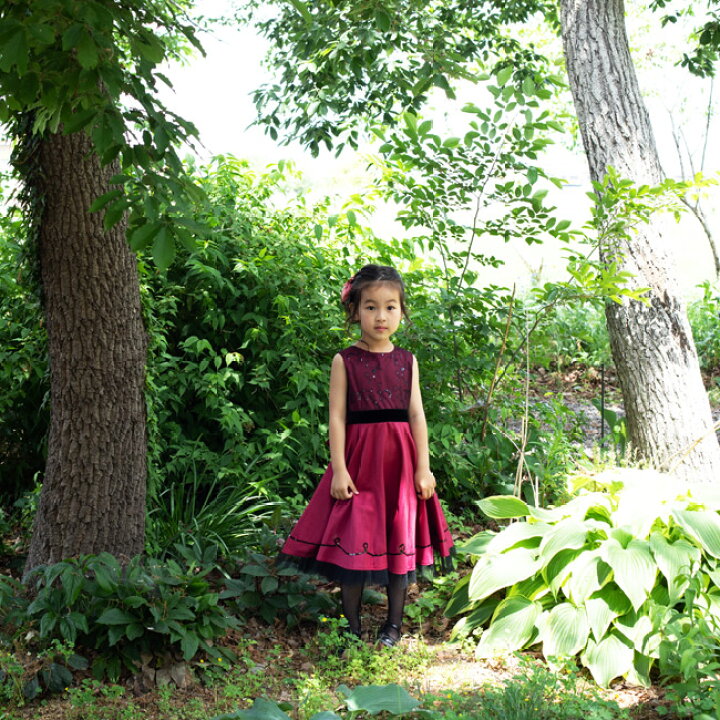 楽天市場 レンタル 子供ドレス レンタル 靴セット キッズドレス 女の子用フォーマルドレス 日本製 770 Re レッド 女児 1 130 140 150 160 キッズ 結婚式 七五三 写真撮影 コンクール ピアノ 発表会 バイオリン 表彰式 フラワーガール リングガール 送料無料