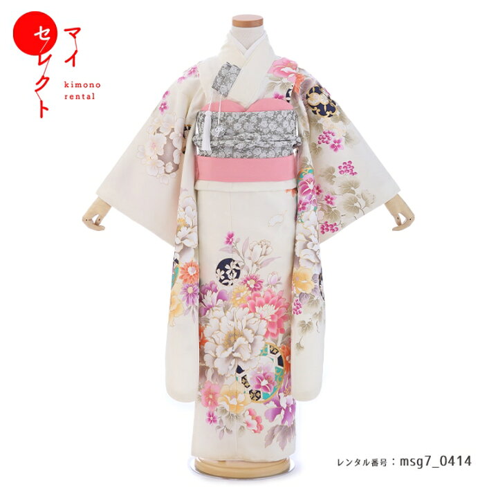 楽天市場】【レンタル】 身長110cm〜125cm 着物レンタル 七五三 7歳 