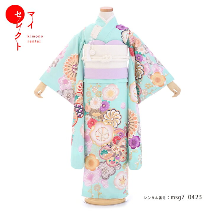 楽天市場】【レンタル】 身長110cm〜125cm 着物レンタル 七五三 7歳 