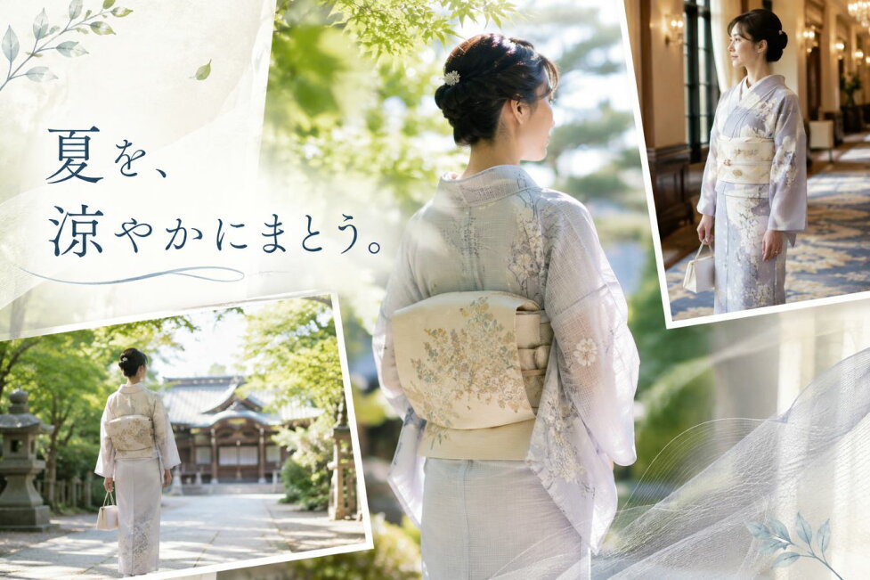 楽天市場 | レンタル衣裳 マイセレクト - 絽の訪問着とは？夏着物 