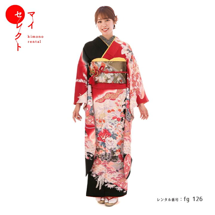 楽天市場】振袖 レンタル【成人式】fg_126 / 806 振袖 結婚式 卒業式  