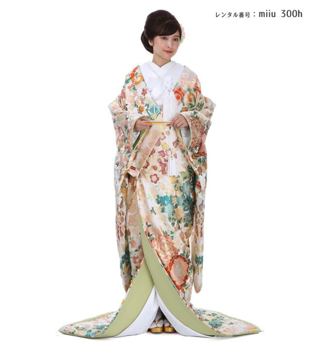 楽天市場】色打掛 レンタル miiu_300 結婚式 神前式 高級 フルセット