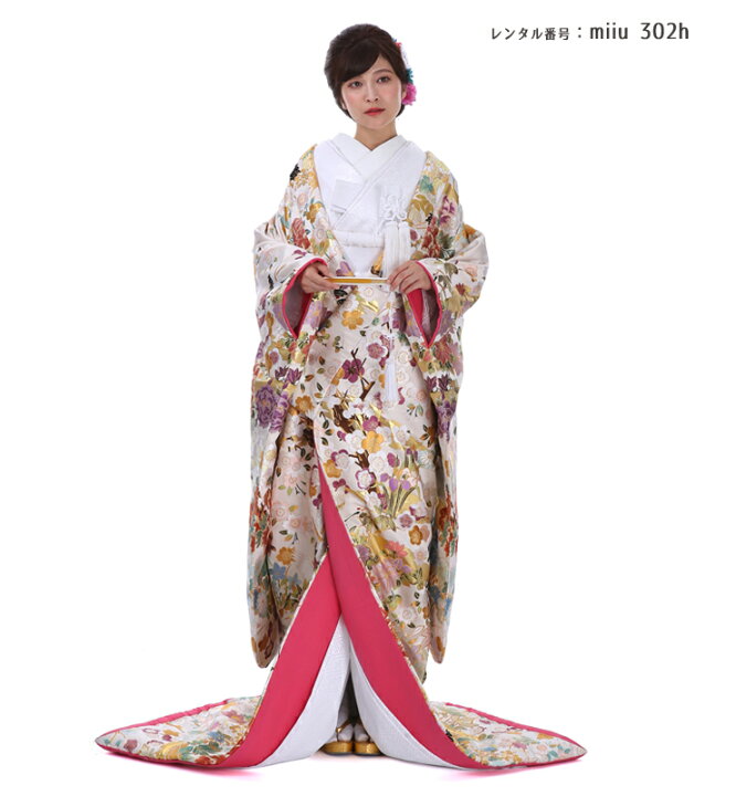 楽天市場】色打掛 レンタル miiu_302 結婚式 神前式 高級 フルセット 