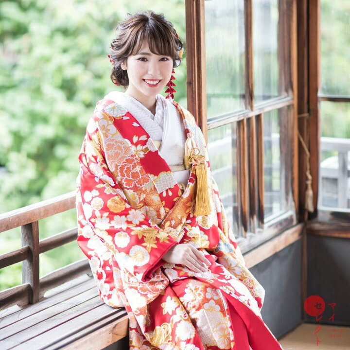 楽天市場】色打掛 レンタル miiu_305 結婚式 神前式 高級 フルセット  