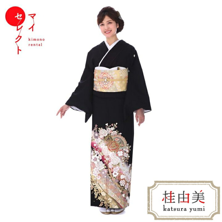 楽天市場】沢山のサイズ・季節着物で選べる 留袖 レンタル 桂由美 