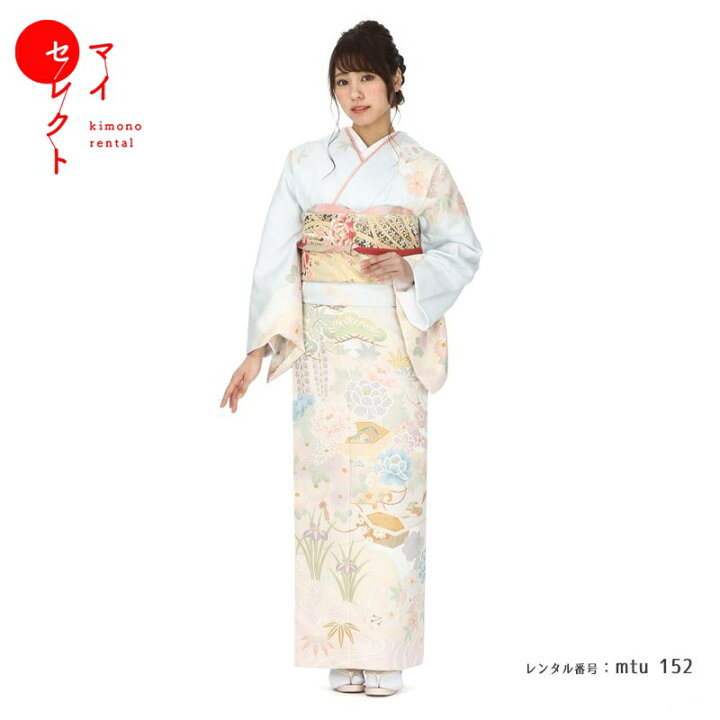 楽天市場】訪問着 レンタル 大きいサイズ 幅広 ふくよか mtu_152 KW-02  