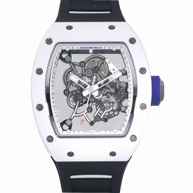 [ローン24回無金利] リシャールミル マニュアルワインディング ジャパンブルー 日本限定40本 スケルトン RM055 TI-ATZ 中古 メンズ 送料無料 腕時計