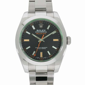 [ローン24回無金利] ロレックス ミルガウス ブラック 116400GV ランダム メンズ 中古 送料無料 腕時計