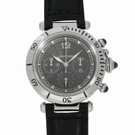 [ローン最大48回無金利] カルティエ パシャ N°950 クロノグラフ グレー W3105155 メンズ 中古 送料無料 腕時計