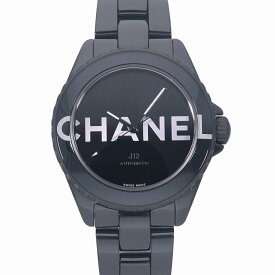 [ローン最大48回無金利] シャネル J12 ウォンテッド ドゥ シャネル 38MM ブラック H7418 新品 ユニセックス 送料無料 腕時計