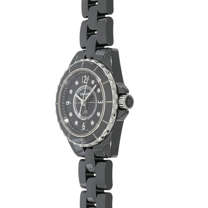 楽天市場】[中古]シャネル J12 ブラックセラミック 29MM H2569  