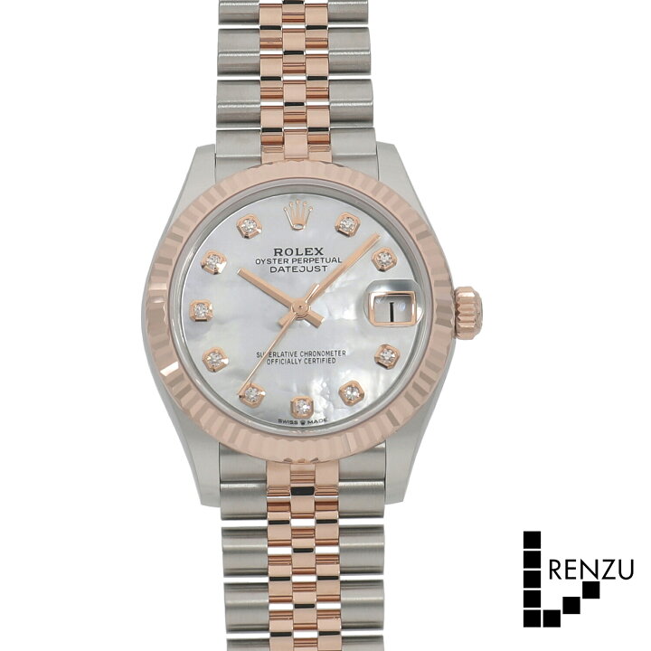 楽天市場】[未使用]ロレックス デイトジャスト 31 278271NG ホワイト  