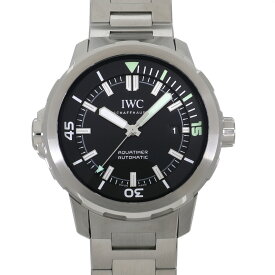 [ローン最大48回無金利] IWC アクアタイマー オートマティック IW329002 ブラック メンズ 中古 送料無料 腕時計