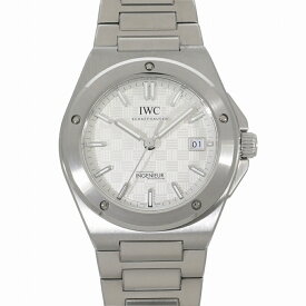 [ローン最大48回無金利] IWC インヂュニア オートマティック 40 IW328902 シルバー メンズ 中古 送料無料 腕時計