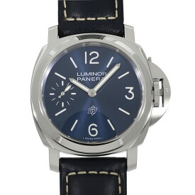 [ローン最大48回無金利] パネライ ルミノール ブルー マーレ 44mm PAM01085 W番 ブルー メンズ 中古 送料無料 腕時計