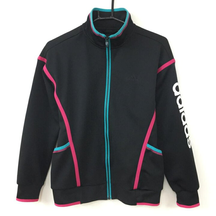 楽天市場】☆特価☆【超美品】adidas アディダス ジャージ 黒×ピンク 
