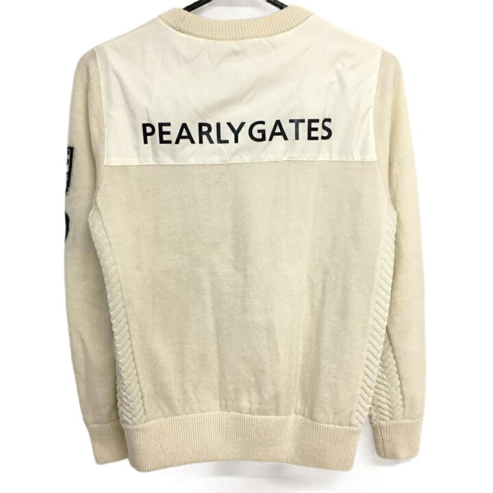 楽天市場】☆特価70%OFF☆【美品】パーリーゲイツ セーター アイボリー  