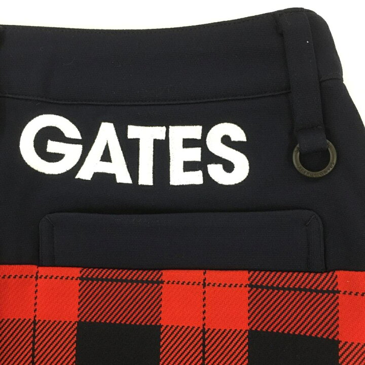 楽天市場】【新品】パーリーゲイツ スカート レッド×ネイビー 一部 
