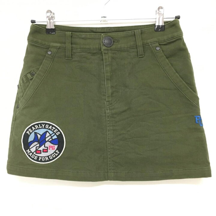 楽天市場】☆特価55%OFF☆パーリーゲイツ スカート カーキ 蓄熱 ティー  