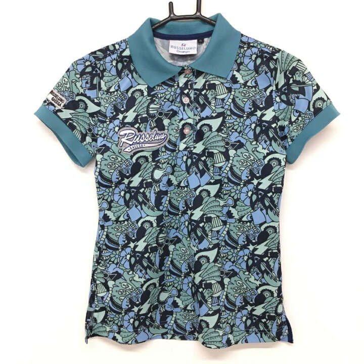 楽天市場】☆特価70%OFF☆【超美品】ラッセルノ 半袖ポロシャツ ブルー  