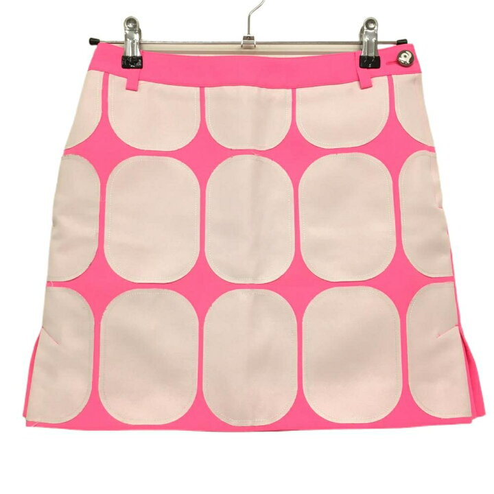 楽天市場】☆特価35%OFF☆【美品】アルチビオ スカート 蛍光ピンク×白  
