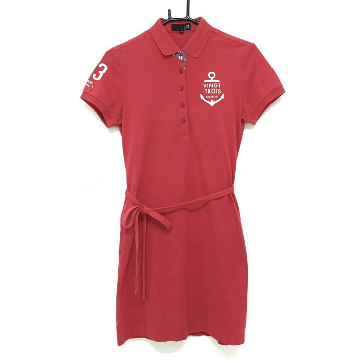 楽天市場】☆特価35%OFF☆23区スポーツ ワンピース レッド ロゴ  