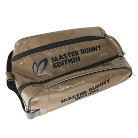 マスターバニー シューズケース ブラウン×黒 エナメルゴルフ MASTER BUNNY EDITION