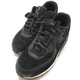 【美品】ナイキ ゴルフシューズ 黒 700155-009 エアマックス90プレミアム メンズ 27 ゴルフウェア NIKE