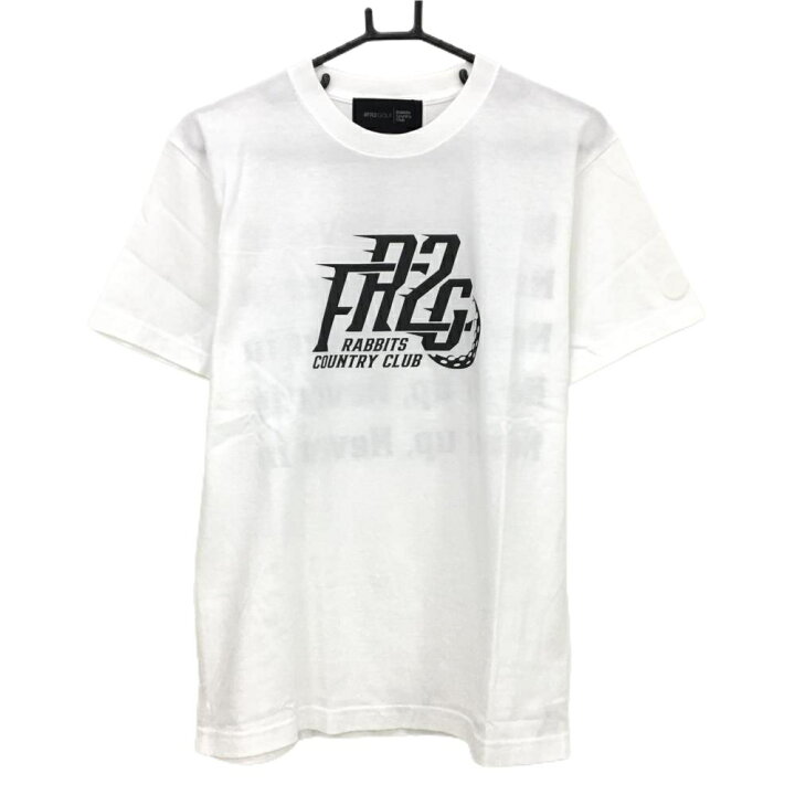 楽天市場】【新品】エフアールツーゴルフ Tシャツ 白×黒 ビッグ 