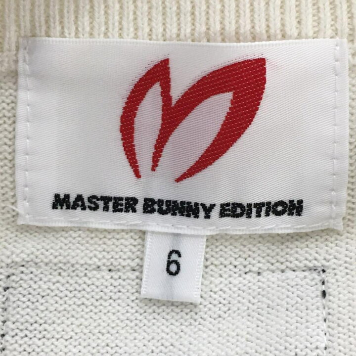 楽天市場】【美品】マスターバニー セーター 白×黒 カシミヤ混  