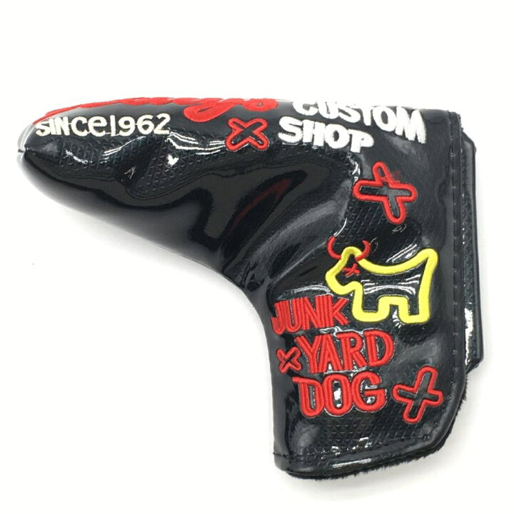 楽天市場】【超美品】スコッティキャメロン パターカバー 黒×レッド 