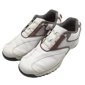 フットジョイ ゴルフシューズ 白×シルバー 54133J メンズ 25.0 ゴルフウェア FootJoy
