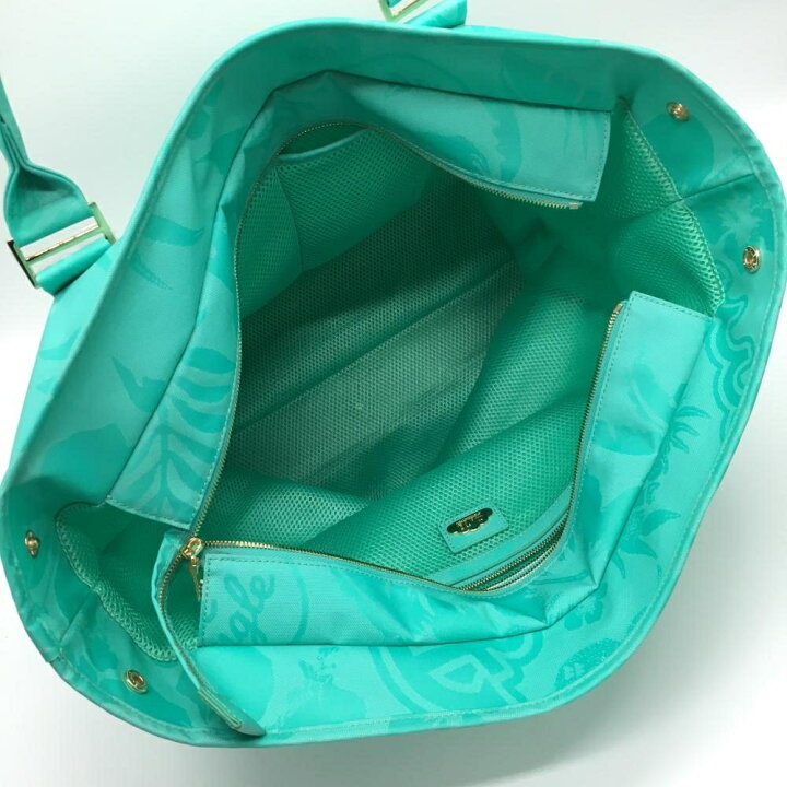 楽天市場】【超美品】ムータマリン ロッカーバッグ ミントグリーン系 